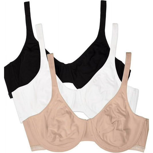 Everyday Cotton Underwire Bra (3-Pack)