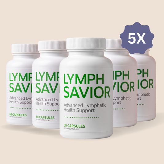 5-Pack Lymph Savior - 300 Caps